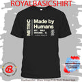 Metric Coffee Made By Humans T-Shirt