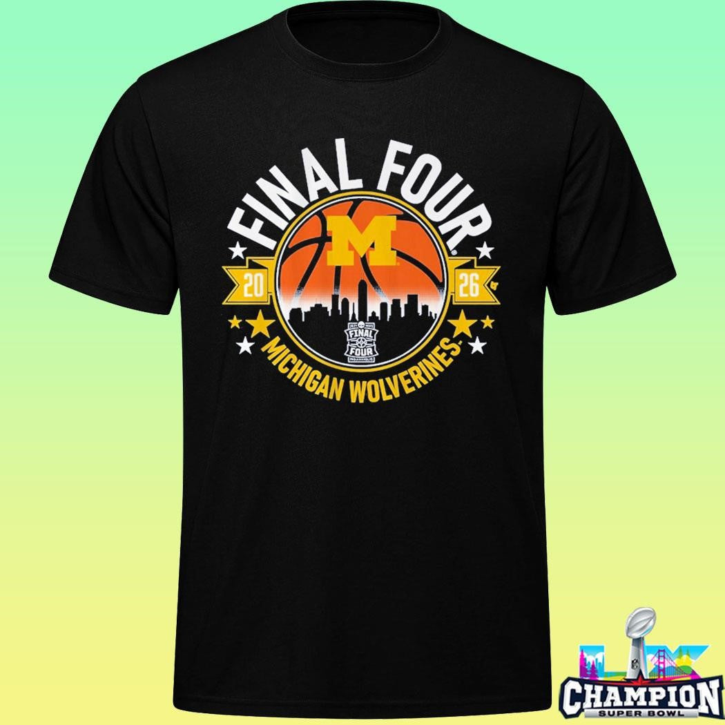 Michigan Wolverines Mbb 2026 Final Four Shirt