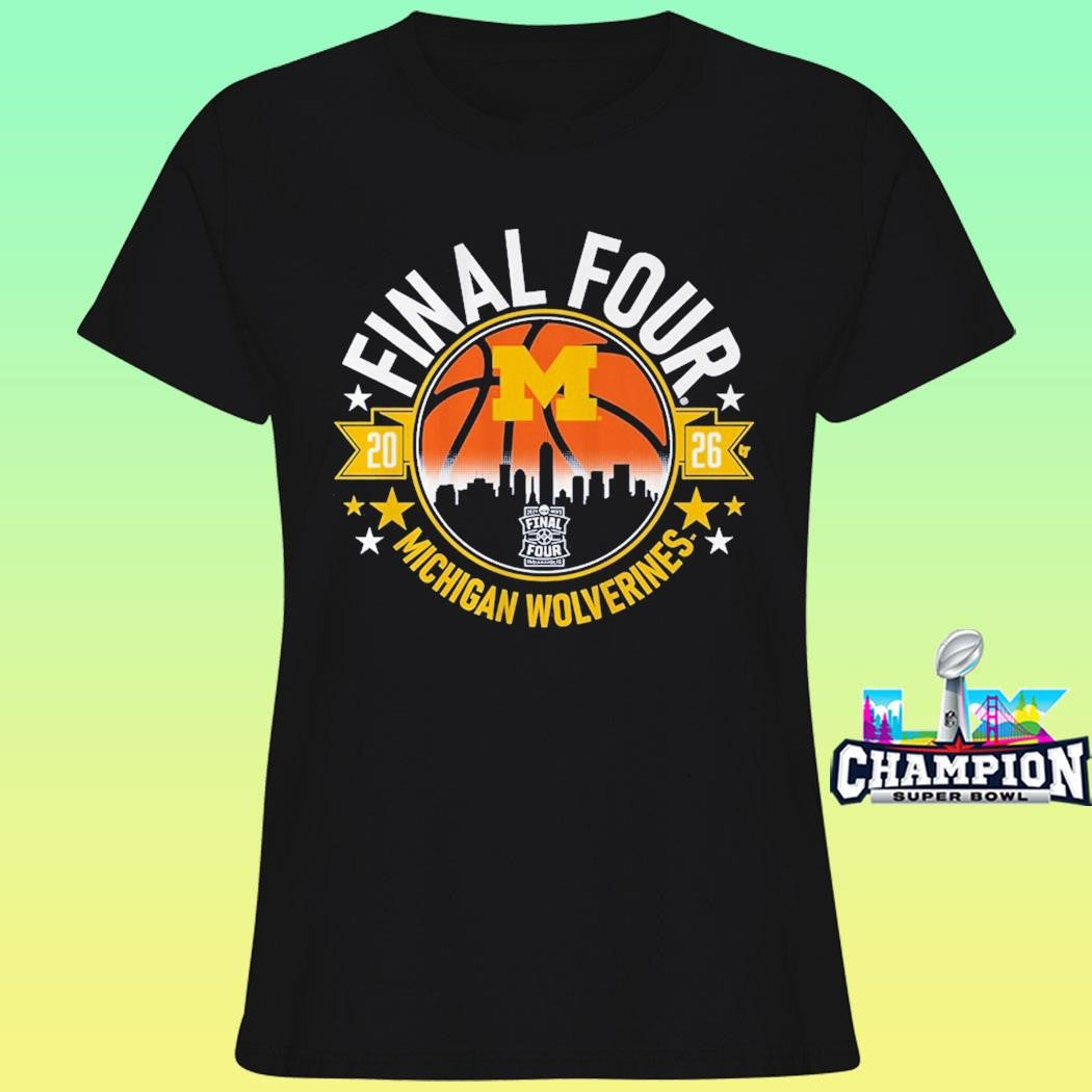 Michigan Wolverines Mbb 2026 Final Four Shirt