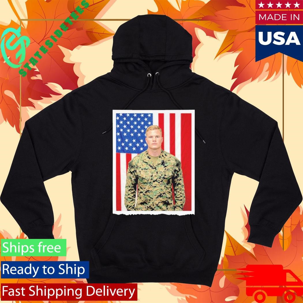 Military Navy Flag Zach Bryan Shirt
