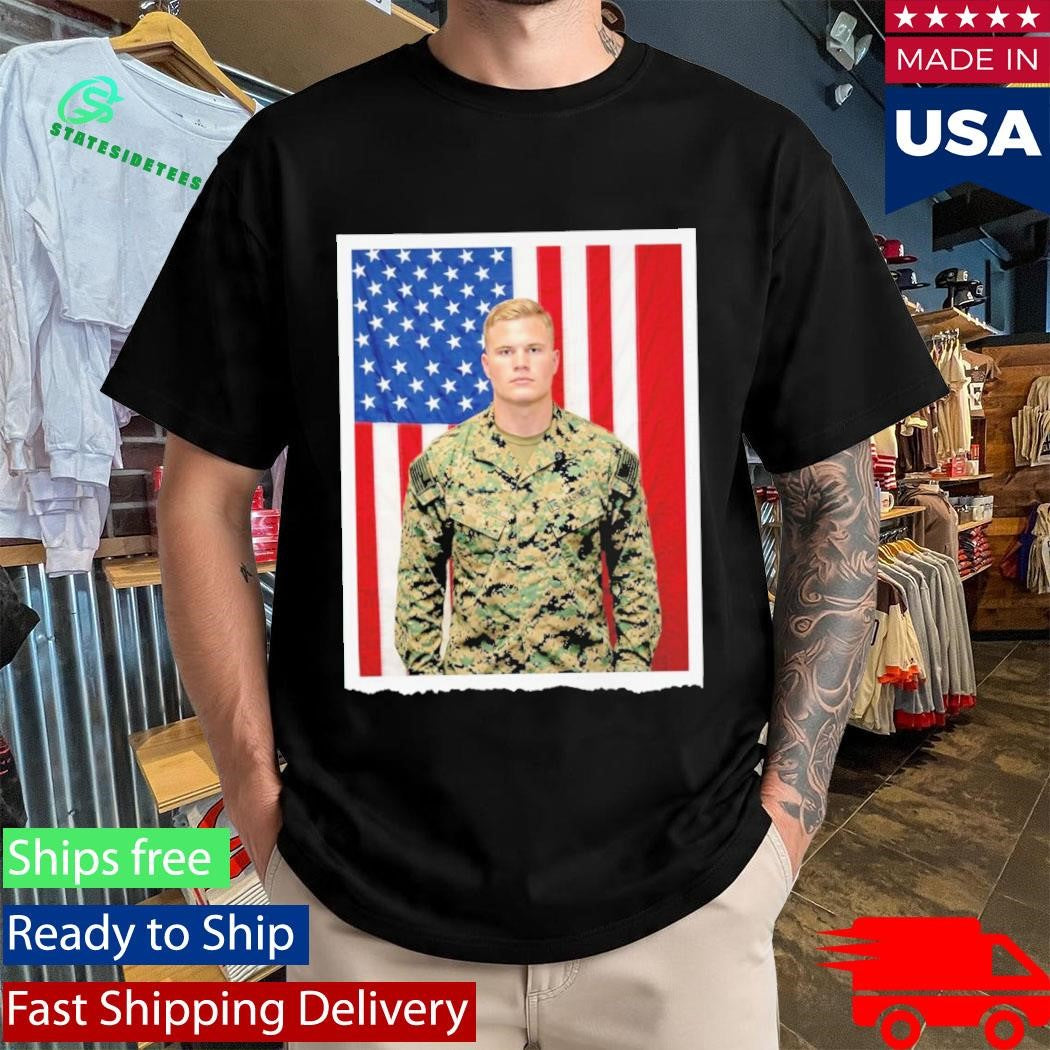 Military Navy Flag Zach Bryan Shirt
