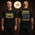 Milwaukee Brewers Fanatics Black 2026 National League Champions Two Sided Unisex Black T-Shirt