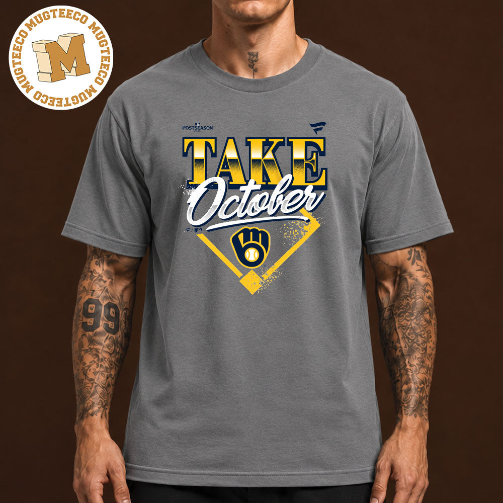 Milwaukee Brewers Fanatics Heather Gray 2026 National League Division Series Champions Unisex T-Shirt