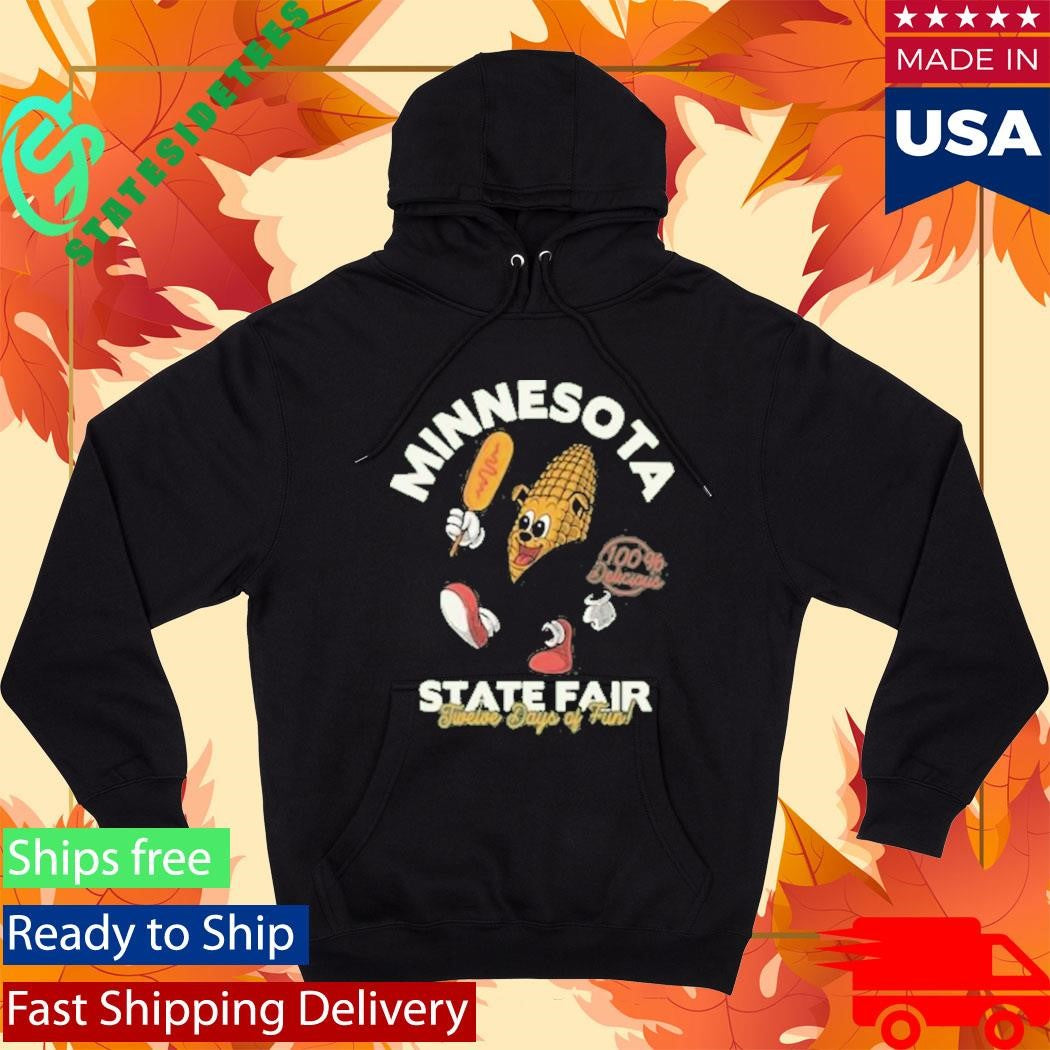 Minnesota State Fair Wear 2026 Running Corn Dog Shirt