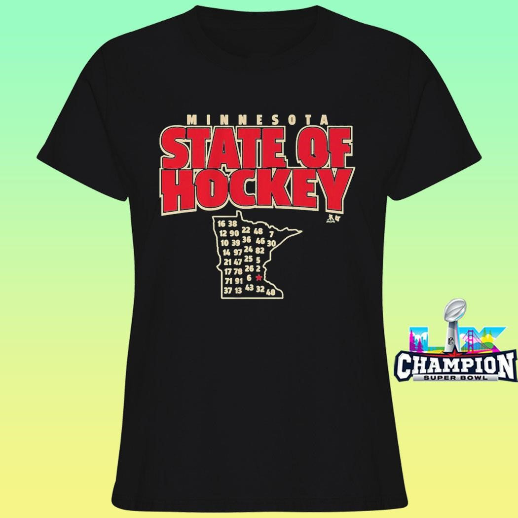 Minnesota State Of Hockey Shirt