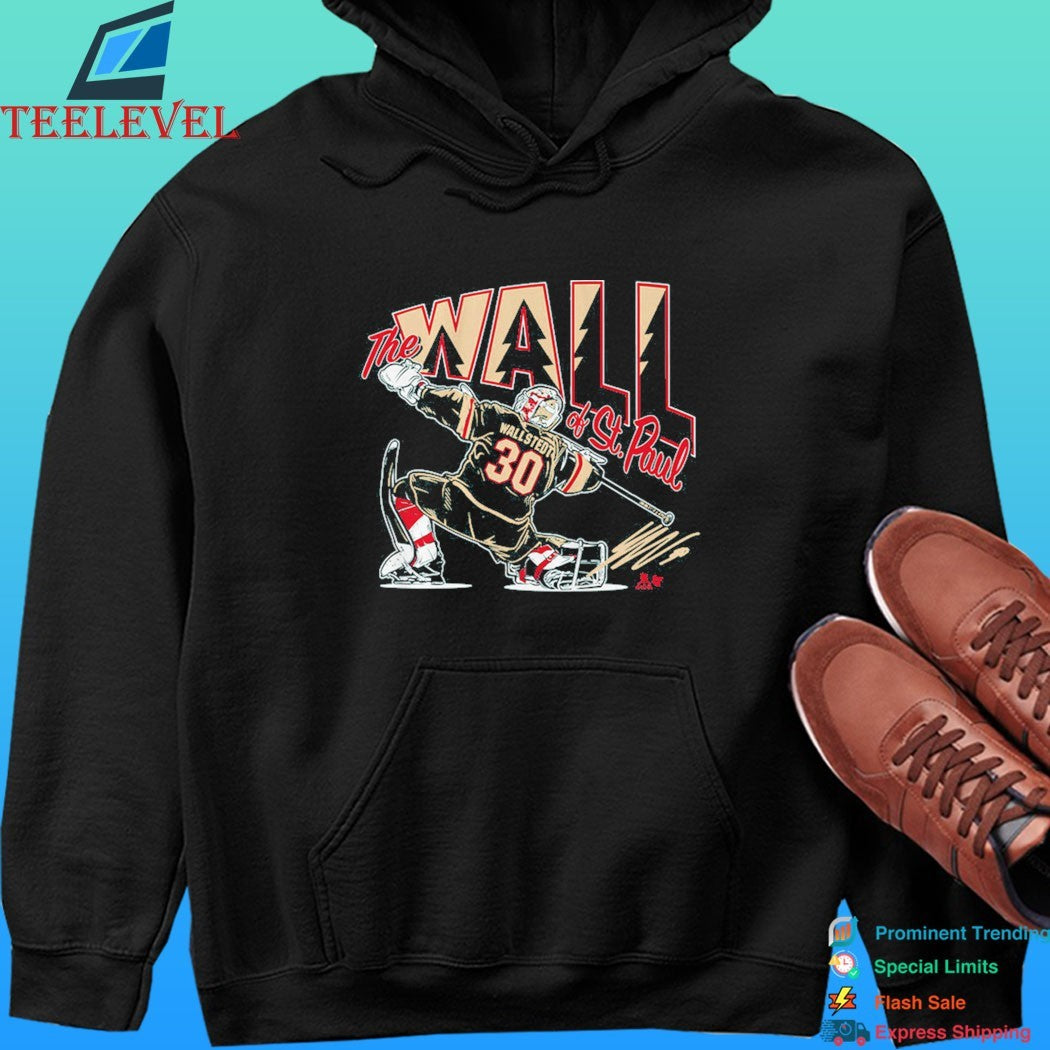 Minnesota Wild Jesper Wallstedt The Wall Of St Paul Remix Shirt