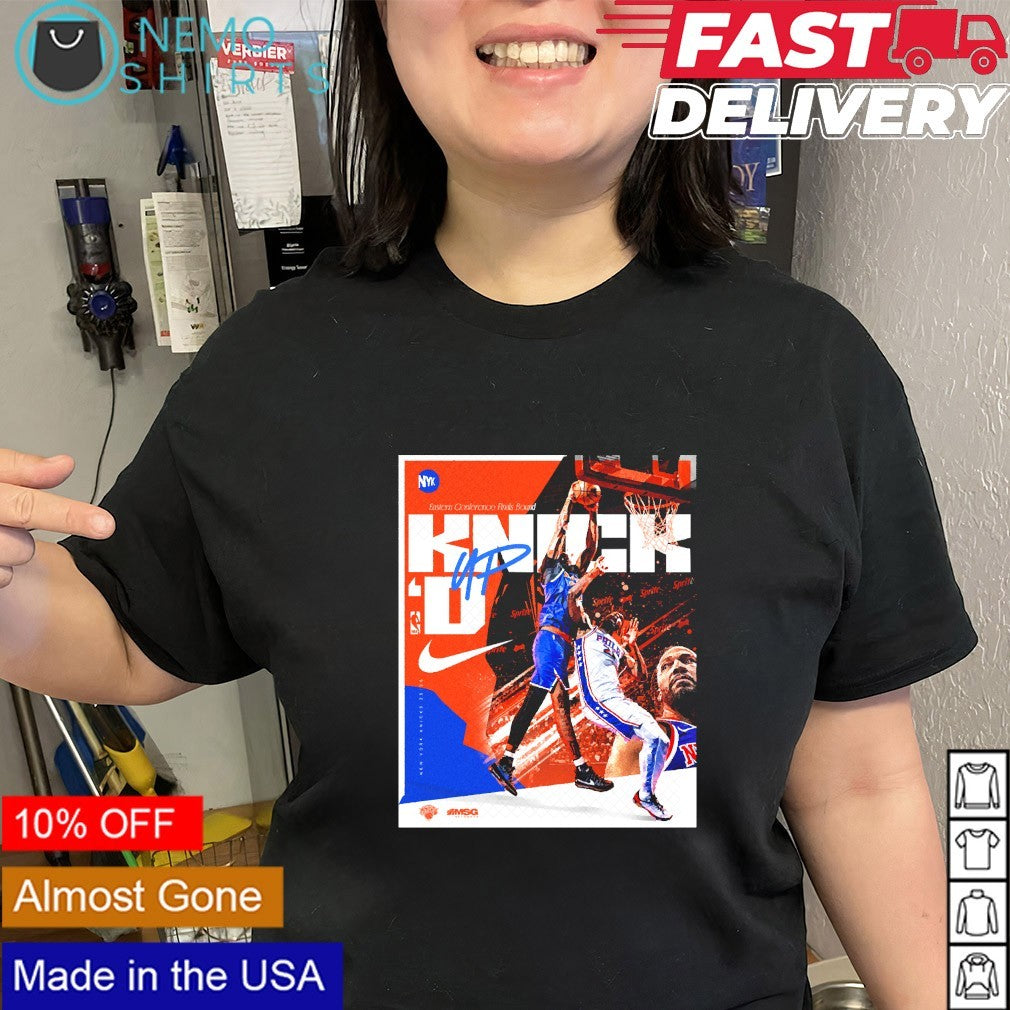 Mitchell Robinson over Joel Embiid Knicks to Eastern Conference finals bound shirt