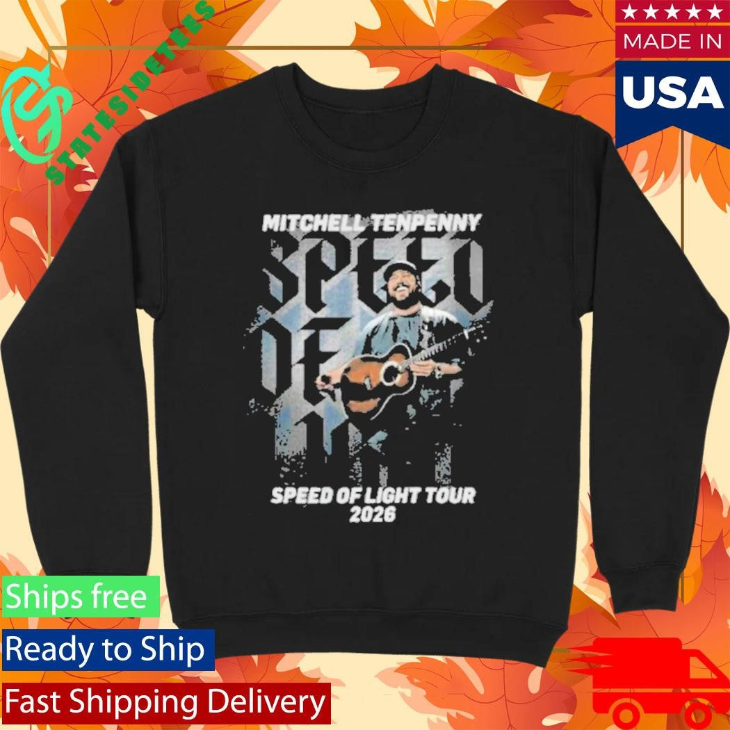 Mitchell Tenpenny Speed Of Light 2026 Tour Shirt
