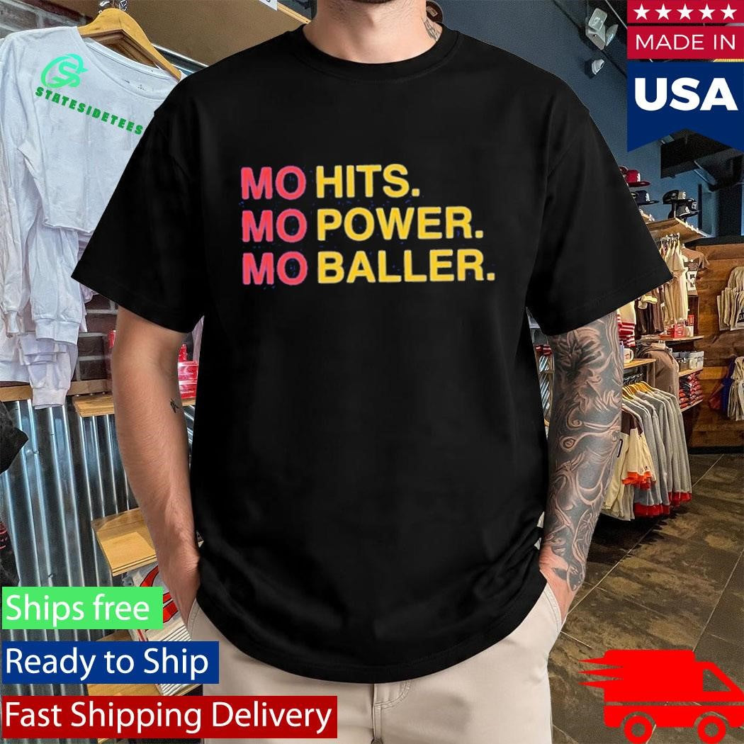Mo Hits Mo Power Mo Baller Moises Ballesteros Chicago Cubs Cubs MLB shirt