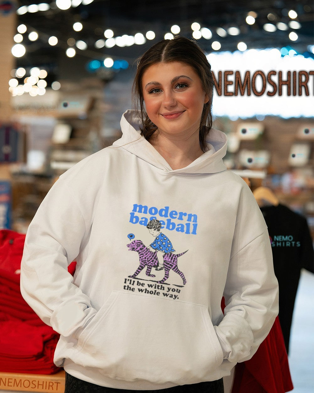 Modern Baseball i’ll be with you the whole way shirt