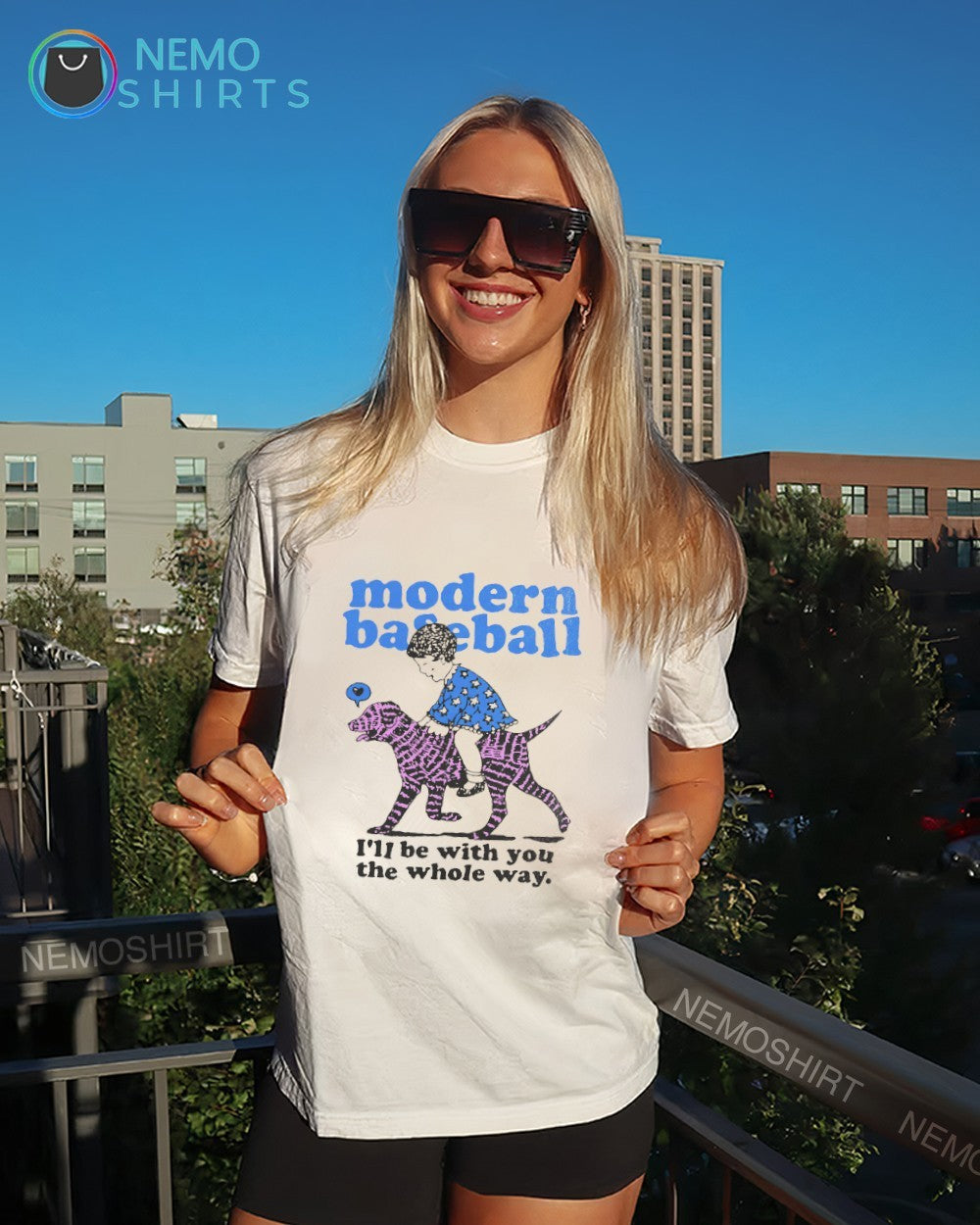 Modern Baseball i’ll be with you the whole way shirt