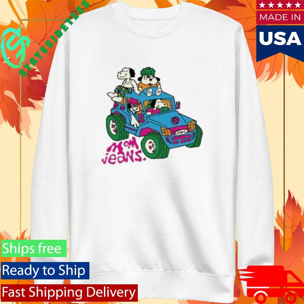Mom Jeans Gorillaz Mock Shirt