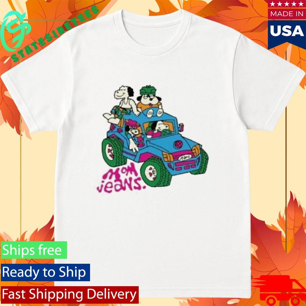 Mom Jeans Gorillaz Mock Shirt