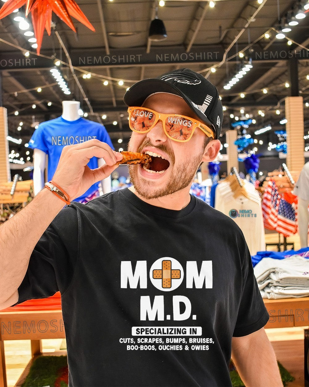 Mom MD specializing in cuts scrapes bumps shirt
