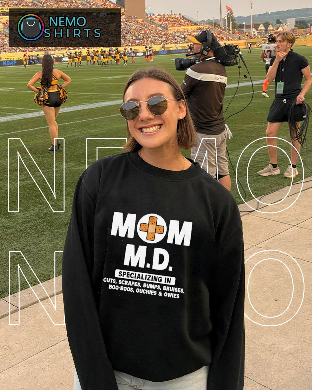 Mom MD specializing in cuts scrapes bumps shirt