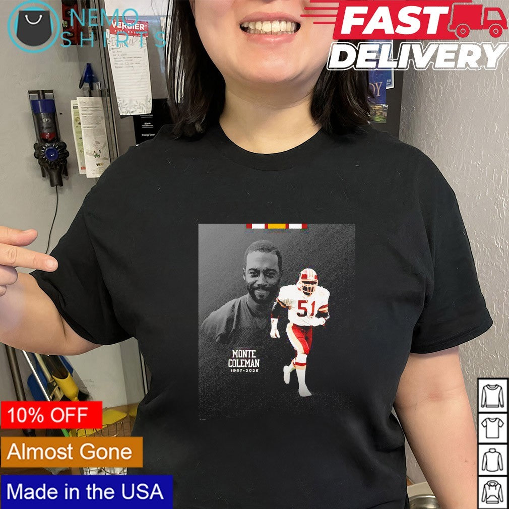 Monte Coleman Washington Redskins football 1957 2026 shirt