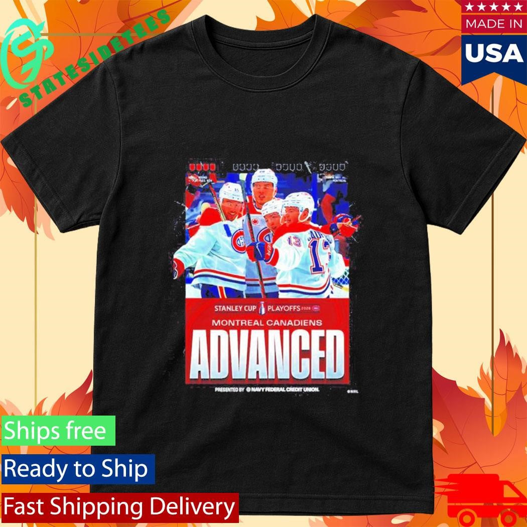 Montreal Canadiens Advanced 2026 Nhl Stanley Cup Playoffs Poster Shirt