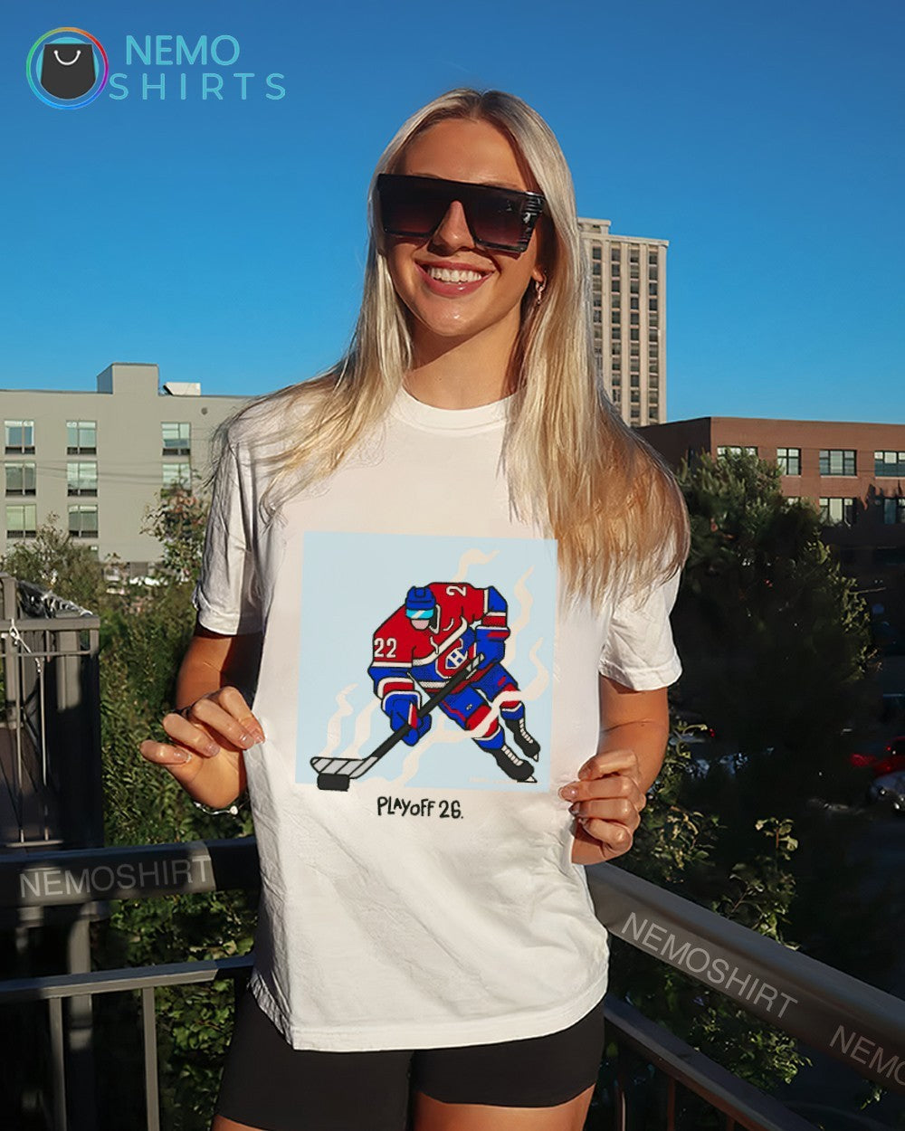 Montreal Canadiens Cole Caufield NHL Playoff 26 shirt