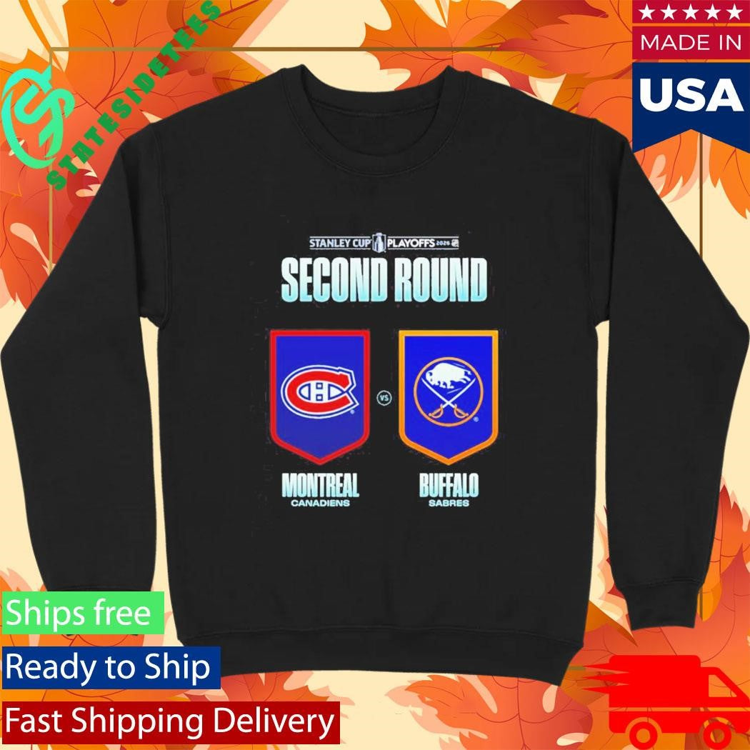 Montreal Canadiens vs Buffalo Sabres 2026 NHL Stanley Cup Playoffs Shirt