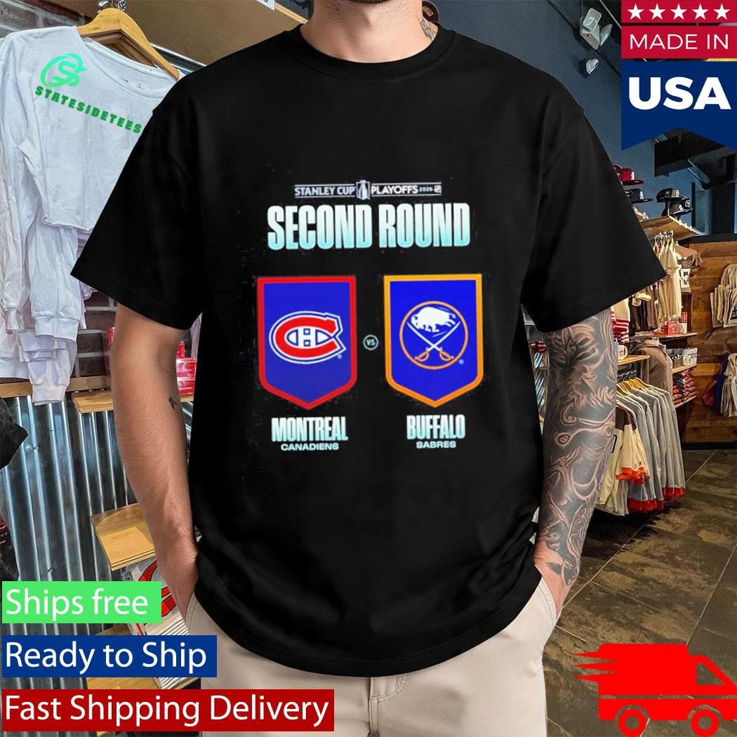 Montreal Canadiens vs Buffalo Sabres 2026 NHL Stanley Cup Playoffs Shirt