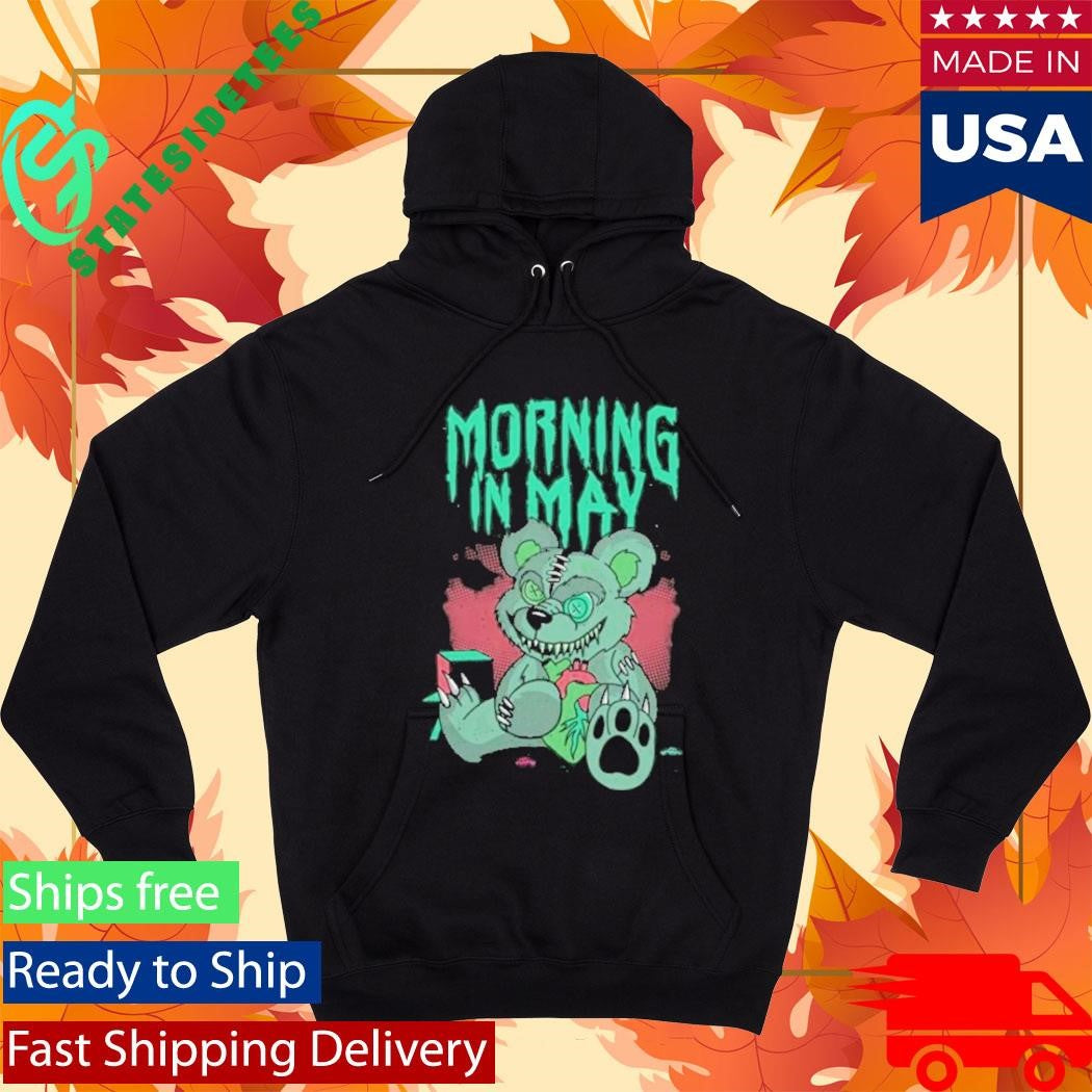 Morning In May Deaddy Bear Black T-Shirt
