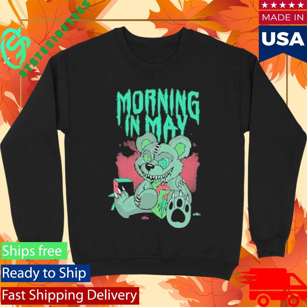 Morning In May Deaddy Bear Black T-Shirt