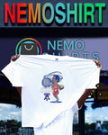 Moses Malone Philadelphia 76ers caricature graphic shirt