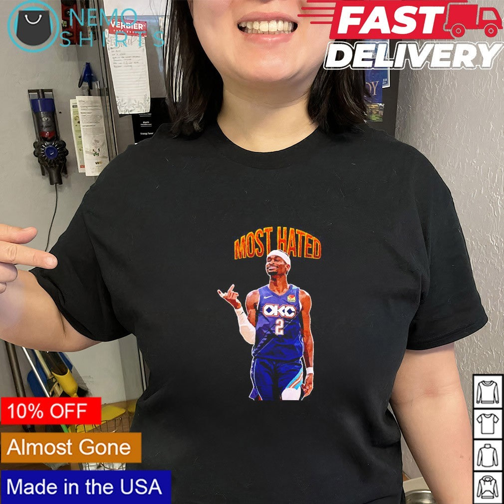 Most hated Shai Gilgeous-Alexander OKC Thunder shirt