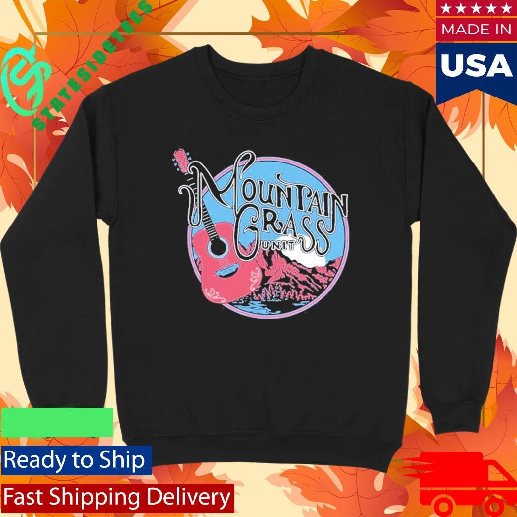 Mountain Grass Unit Guitar Logo Shirt
