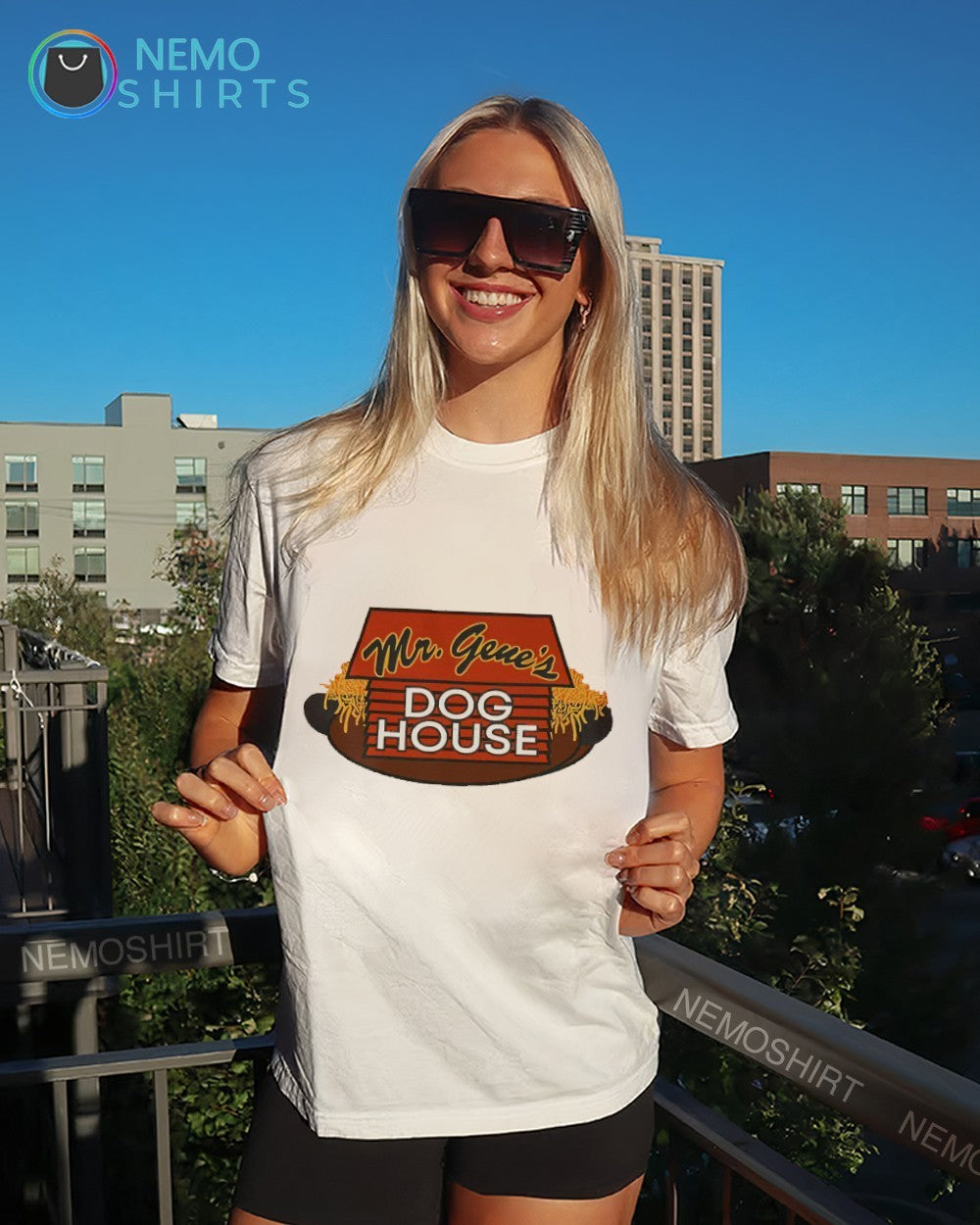 Mr. Genes dog housed shirt