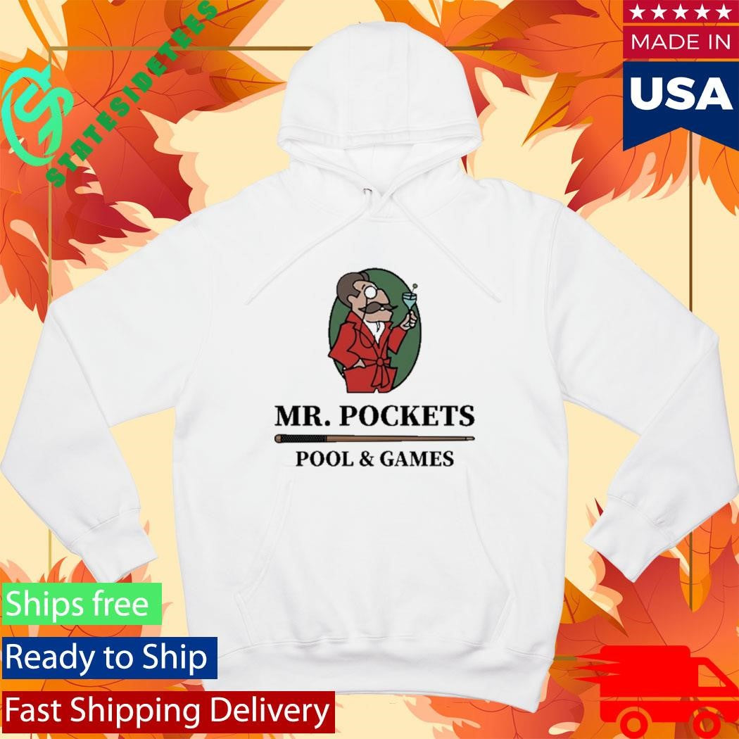 Mr. Pockets Pool and Games T-Shirt