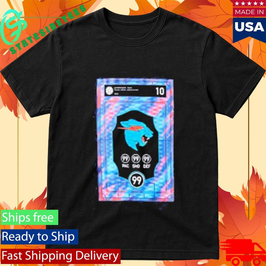 Mrbeast Beast Fc Player Card Shirt