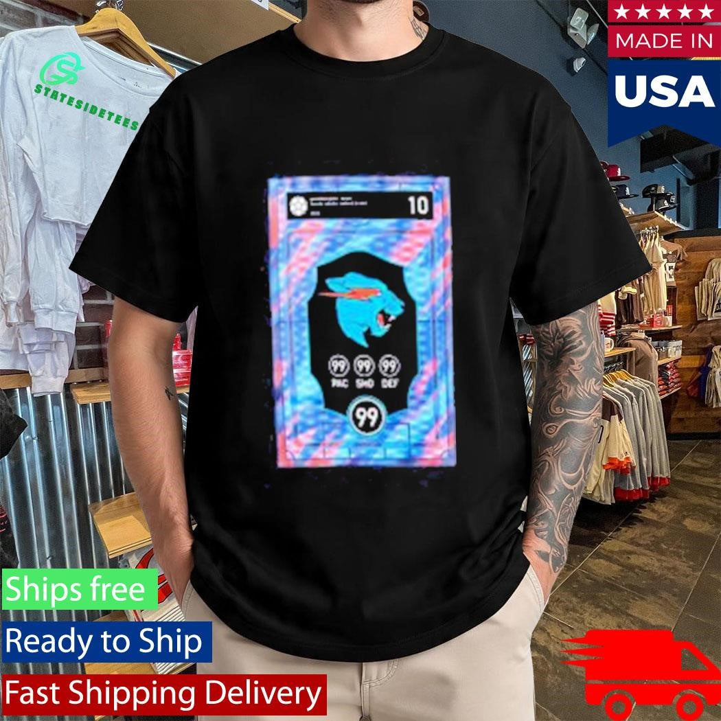 Mrbeast Beast Fc Player Card Shirt