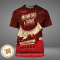Mumford And Sons North American Tour Mountain View CA 2026 Event Poster At Shoreline Amphitheatre On October 8 2026 All Over Print Shirt