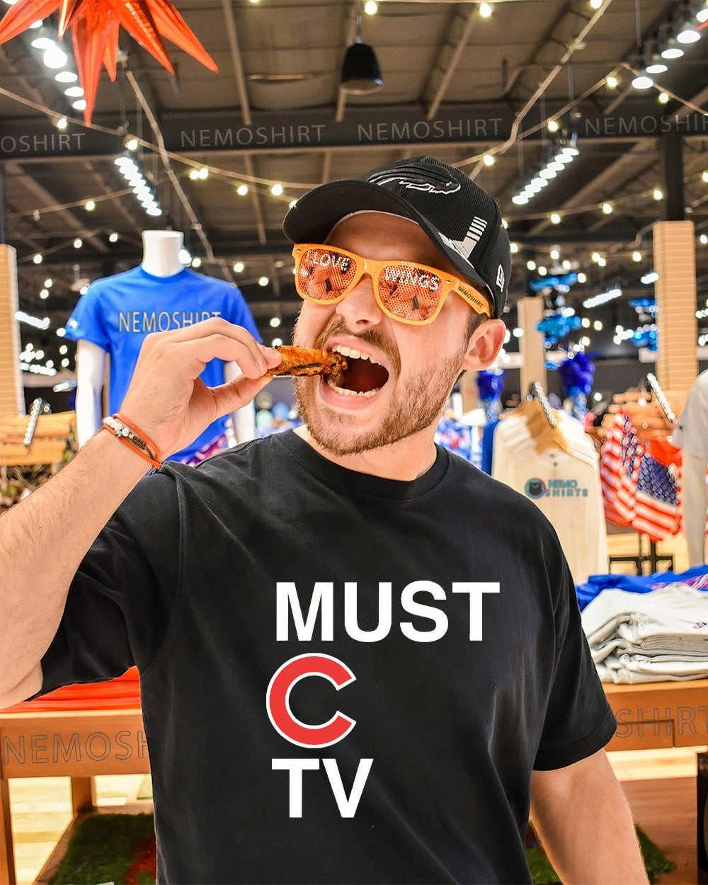 Must C TV Chicago Cubs shirt