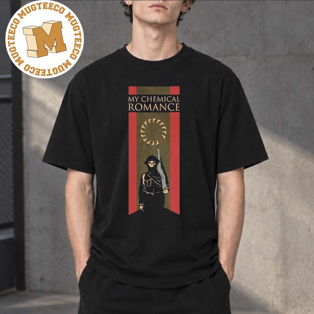 My Chemical Romance At Attention Merch Unisex T-Shirt