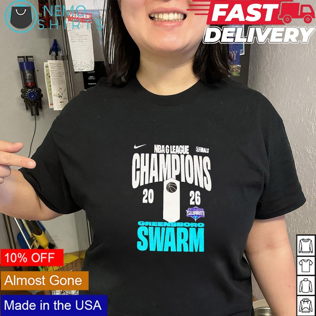 NBA G League champions 2026 Greensboro Swarm shirt