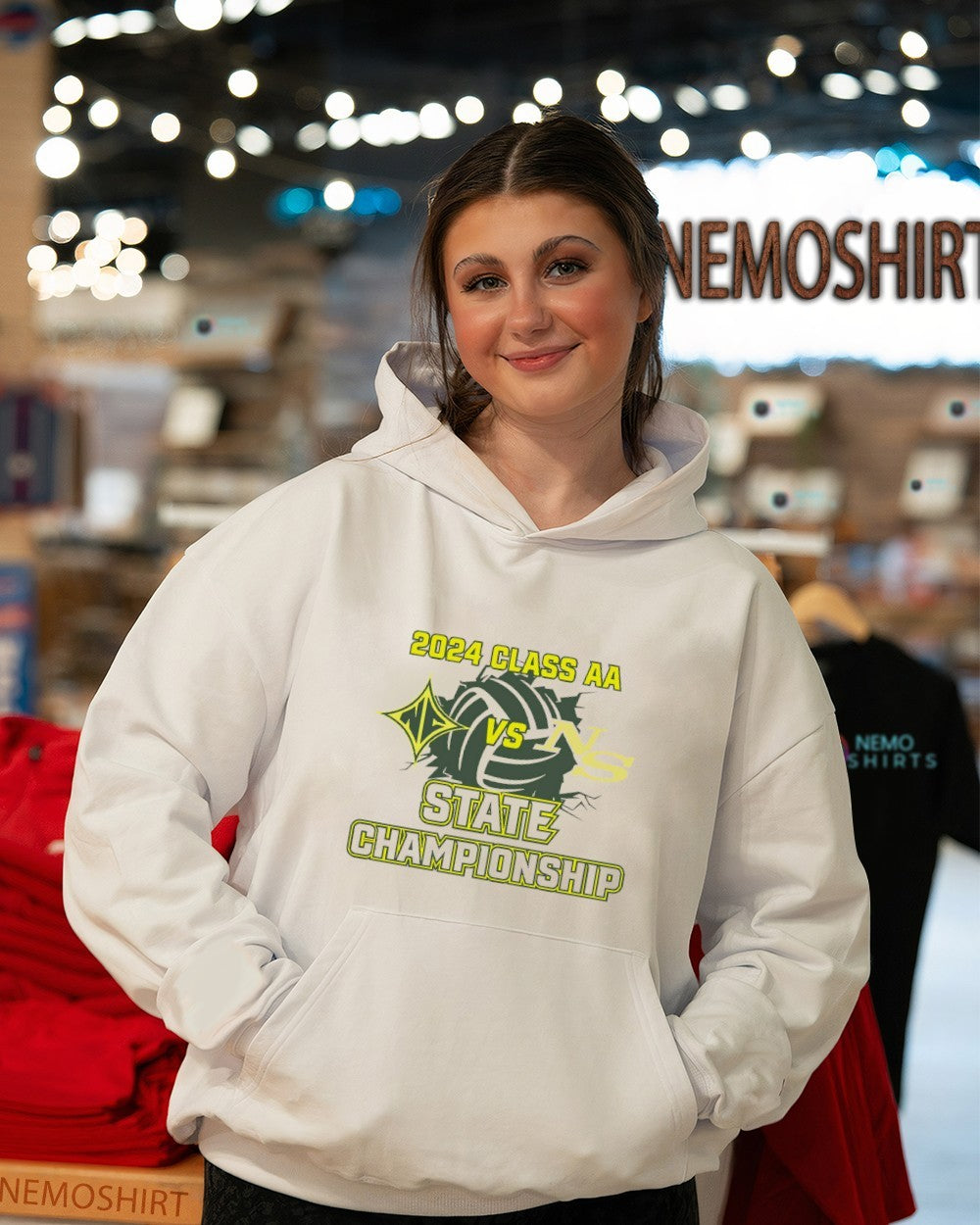 NC vs NS 2024 Class AA State Championship volleyball match shirt
