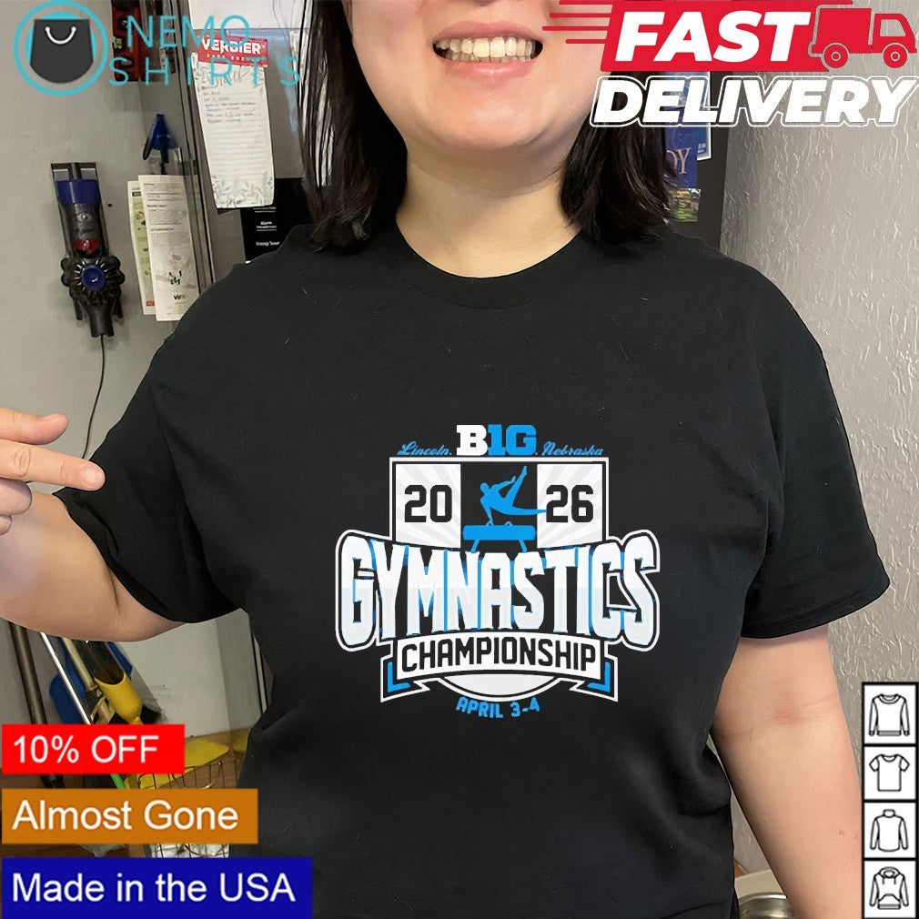 NCAA 2026 Big Ten Men’s Gymnastics Championships April 3 4 shirt