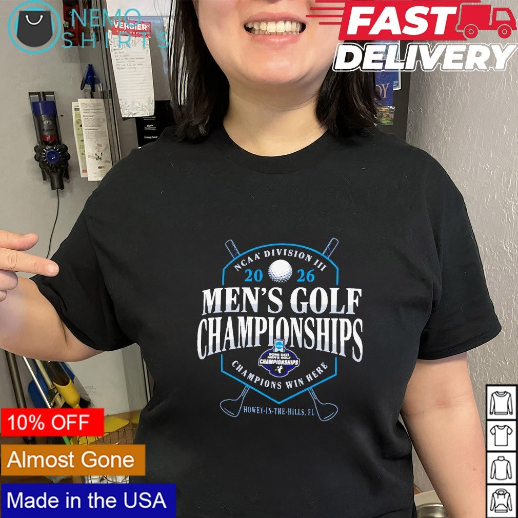 NCAA Division II Men’s Golf Championships Champions Win Here 2026 shirt