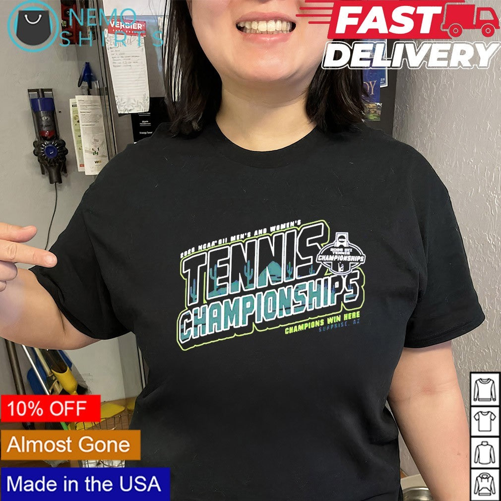 NCAA Division II Men’s & Women’s Tennis Championships 2026 champions win here shirt