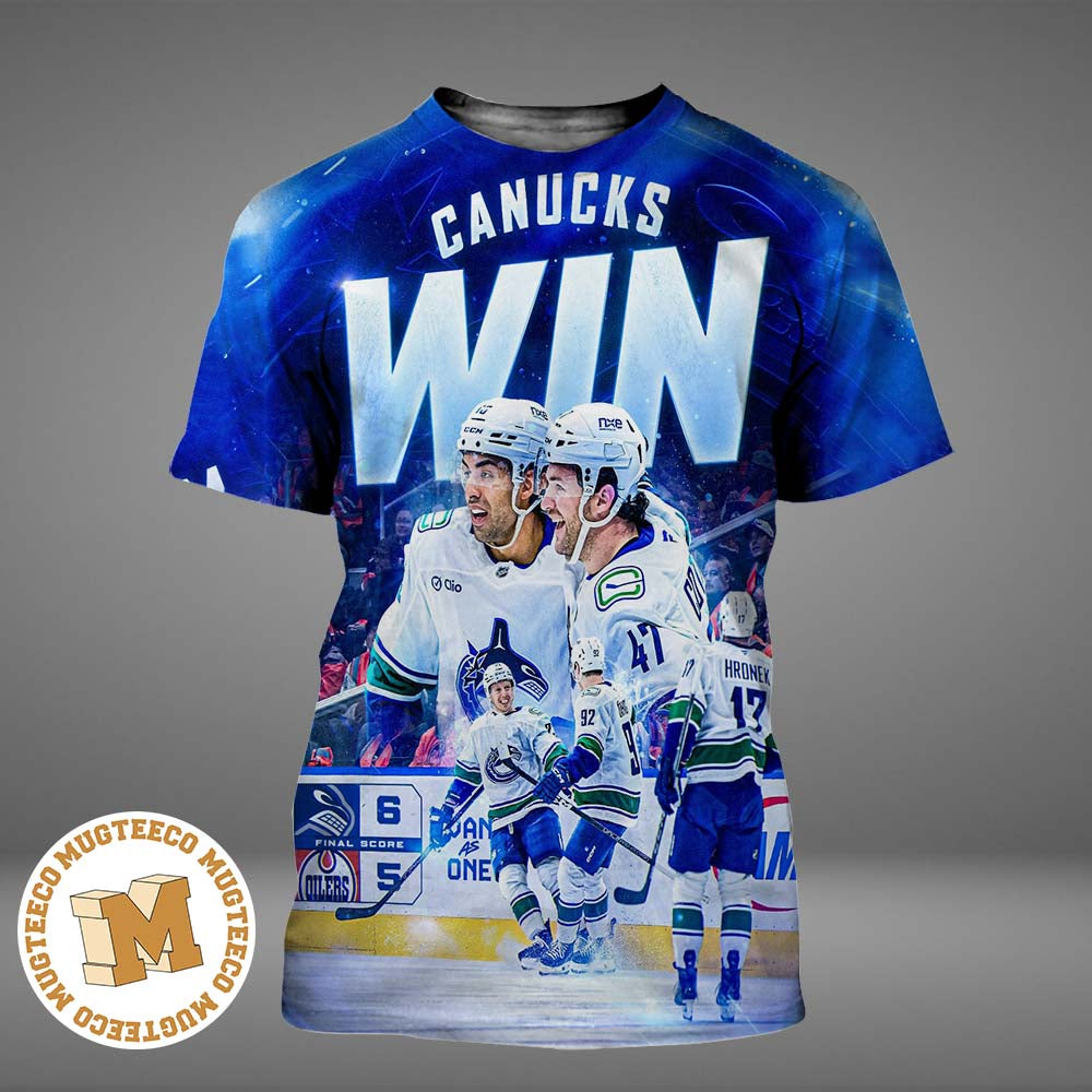 NHL Vancouver Canucks Opening Dub Secured All Over Print Shirt