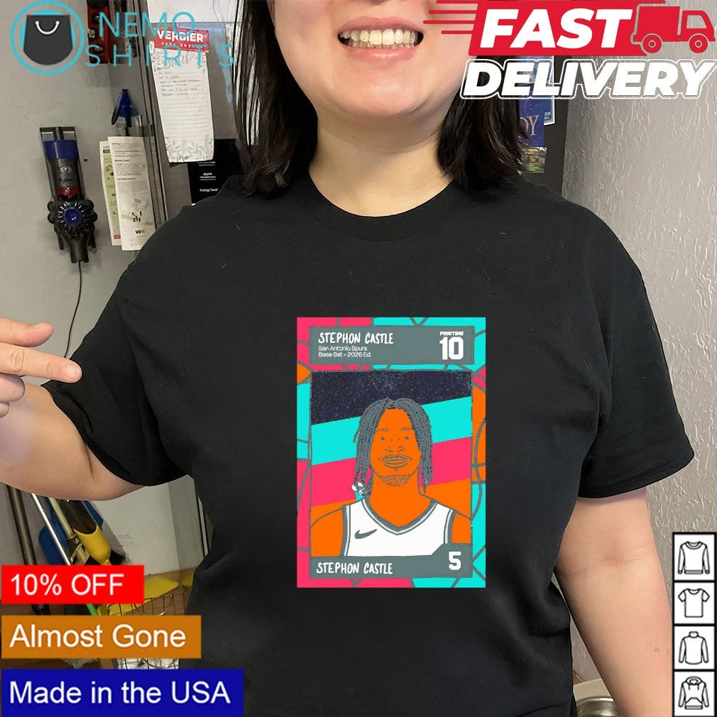Stephon Castle San Antonio Spurs base set 2026 shirt