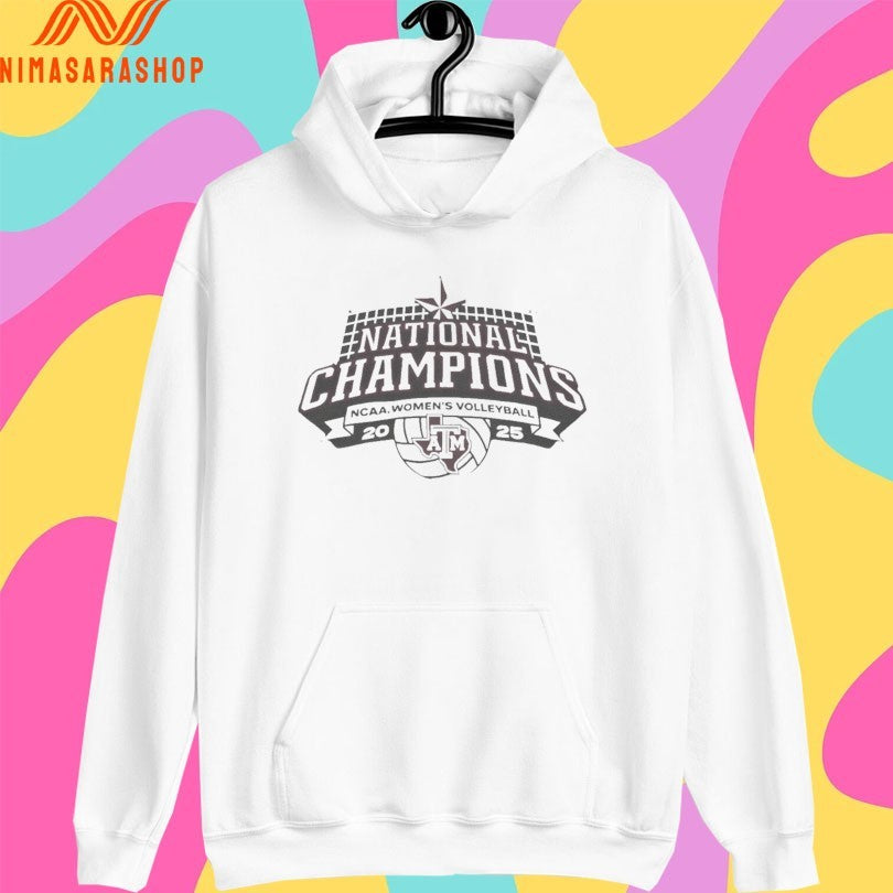 National Champions NCAA Women’s Volleyball 2025 Texas A&M Shirts
