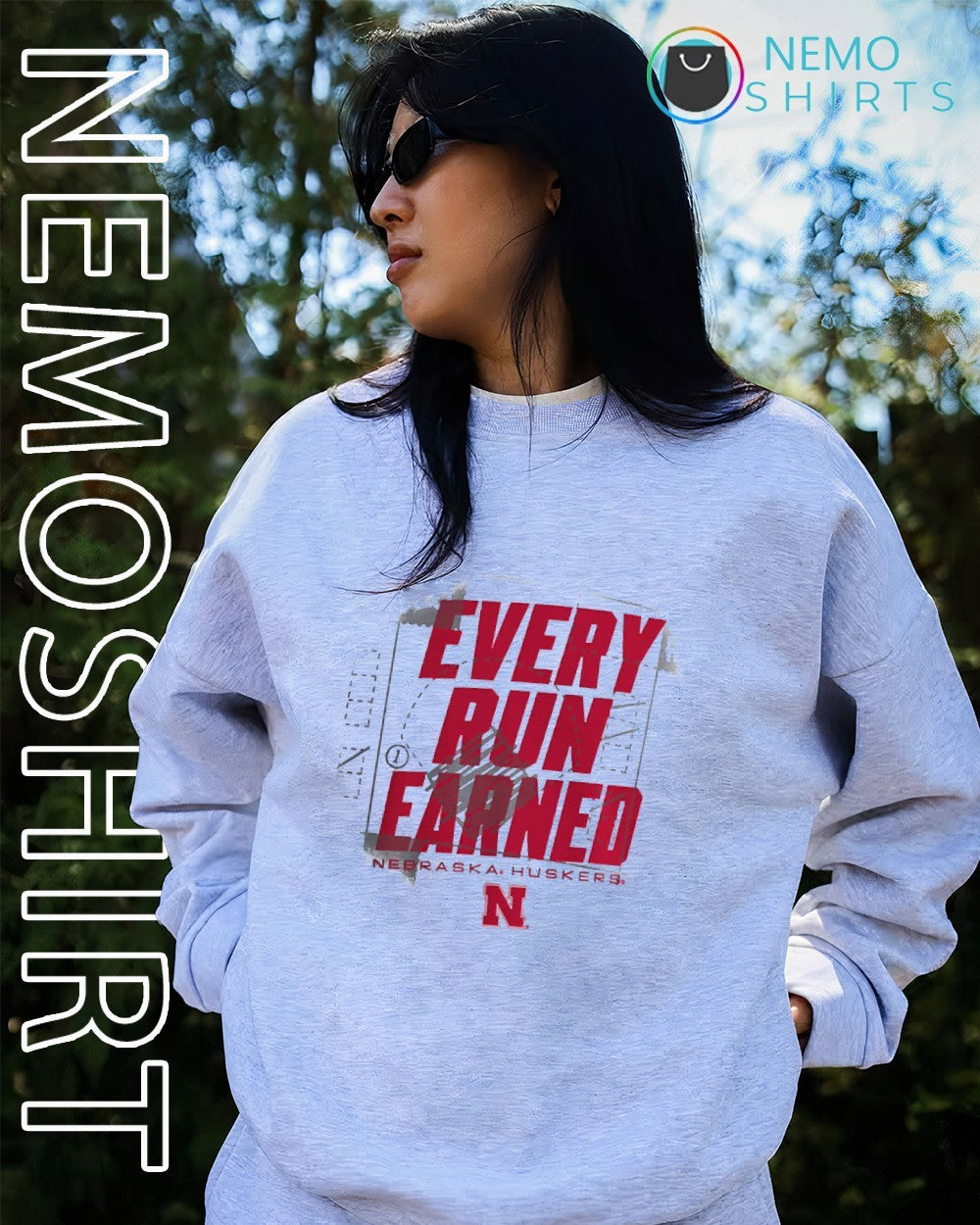 Nebraska Huskers Softball 2026 every run earned shirt
