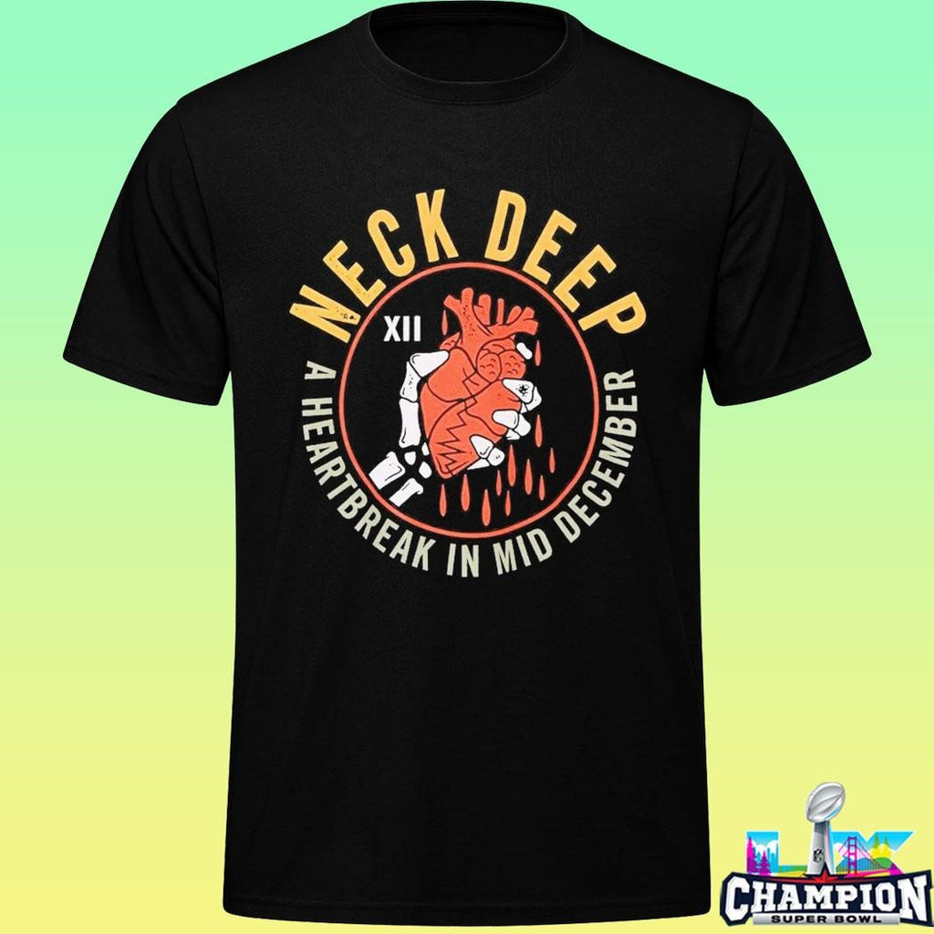 Neck Deep A Heartbreak In Mid December Shirt