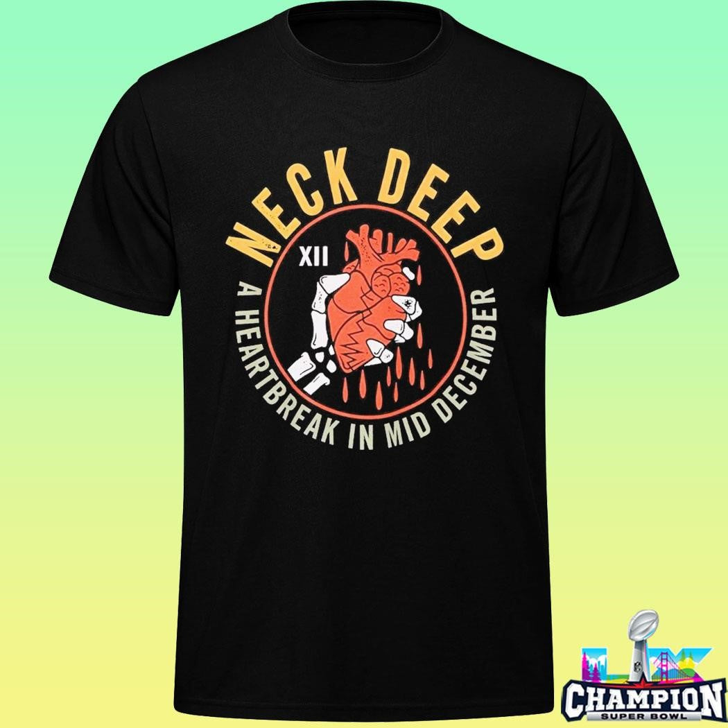 Neck Deep A Heartbreak In Mid December Shirt
