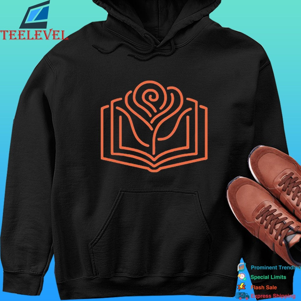 Neon Rose In The Books Shirt
