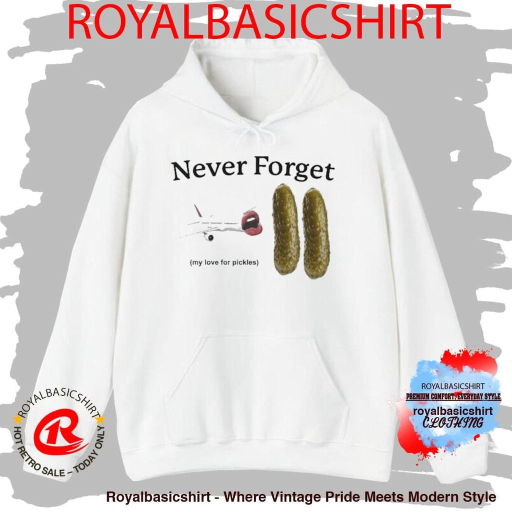 Never Forget My Love For Pickles Airplanes Shirt