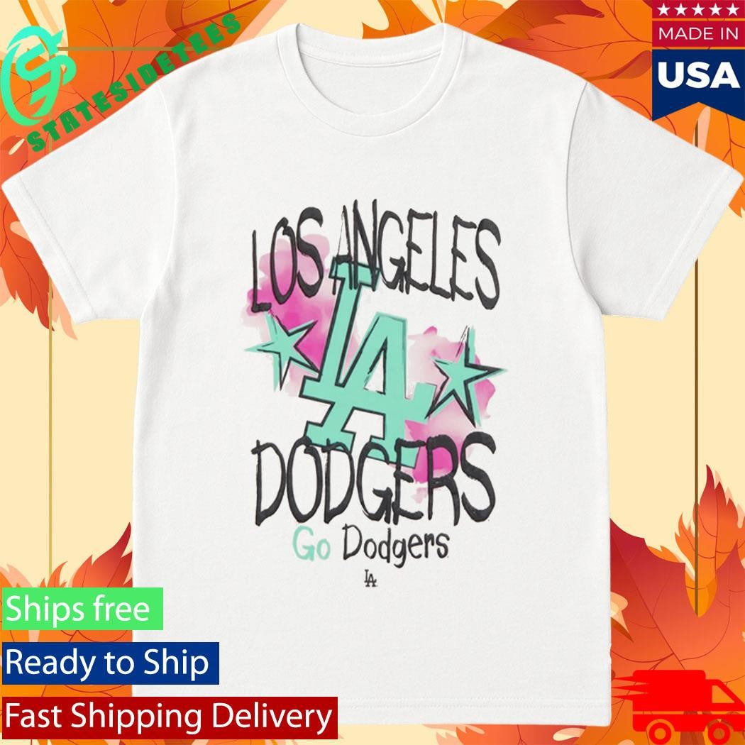 New Era LA Dodgers Watercolor Shirt